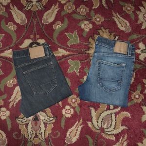 Lot of 2 //LIKE NEW Aero Slim Straight Jeans 30x30